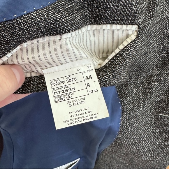 Loro Piana Zelander X Piattelli Wool & Silk Sport Coat - Picture 12 of 12